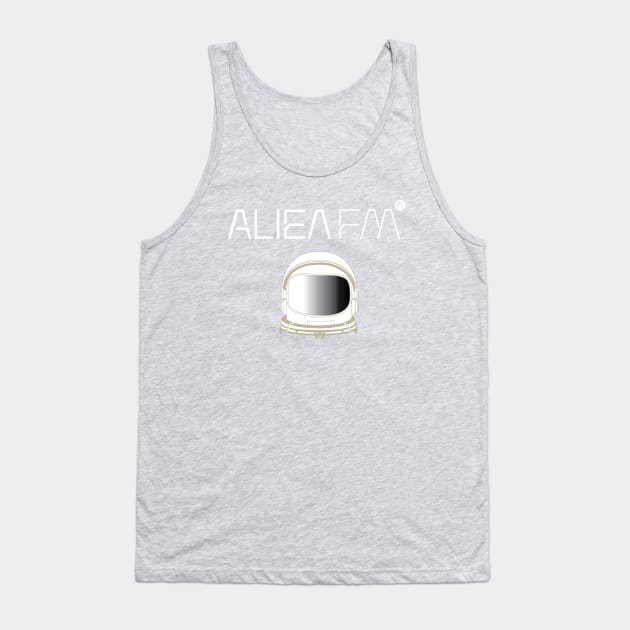 Alien Fm Official Shirt Tank Top by Puzzlebox Records